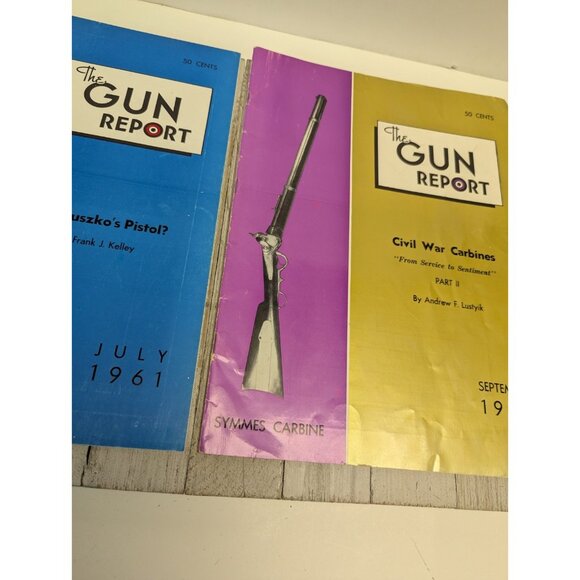 Vintage The Gun Report Magazine Lot Of 8 - 1961 Partial YEAR - Picture 12 of 16
